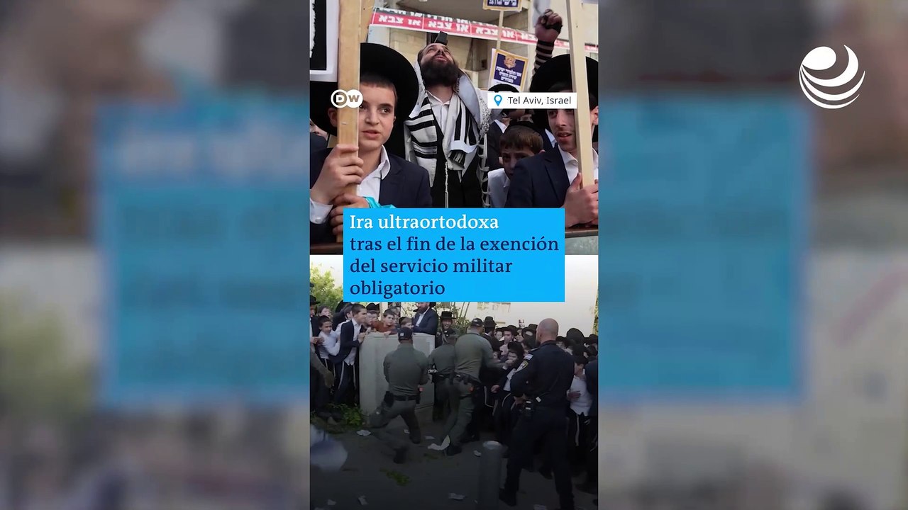 Los judíos ultraortodoxos de Israel se resisten a prestar el servicio militar obligatorio