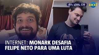 Monark desafia Felipe Neto para uma luta de boxe: “perdedor para de falar de política”