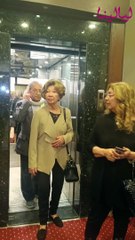 نجوم سوريا يتوافدون للوقوف إلى جانب النجم السوري قيس الشيخ نجيب في عزاء والدته