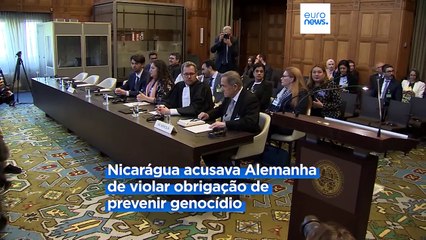 Tribunal da ONU rejeita pedido da Nicarágua para que Alemanha suspenda a ajuda a Israel