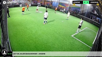 But de Julien Baranowski - ARSENE