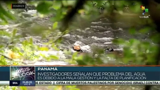 Ambientalistas creen que cambio climático afecta al Canal de Panamá
