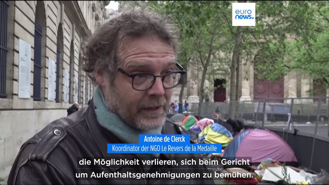 Paris 'verschönern' vor Olympia 2024: Polizei räumt Flüchtlingslager