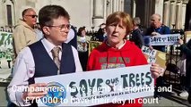 Wellingborough Walks Action Group at the High Court in London