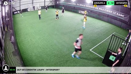 But de Corentin  LOUPY - INTERSPORT