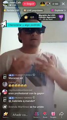 Jean CP tiktoker haciendo NPC - reacciona  a los regalos en live tiktok