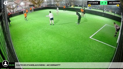 Faute de Stanislas CHENU - MC DERMOTT