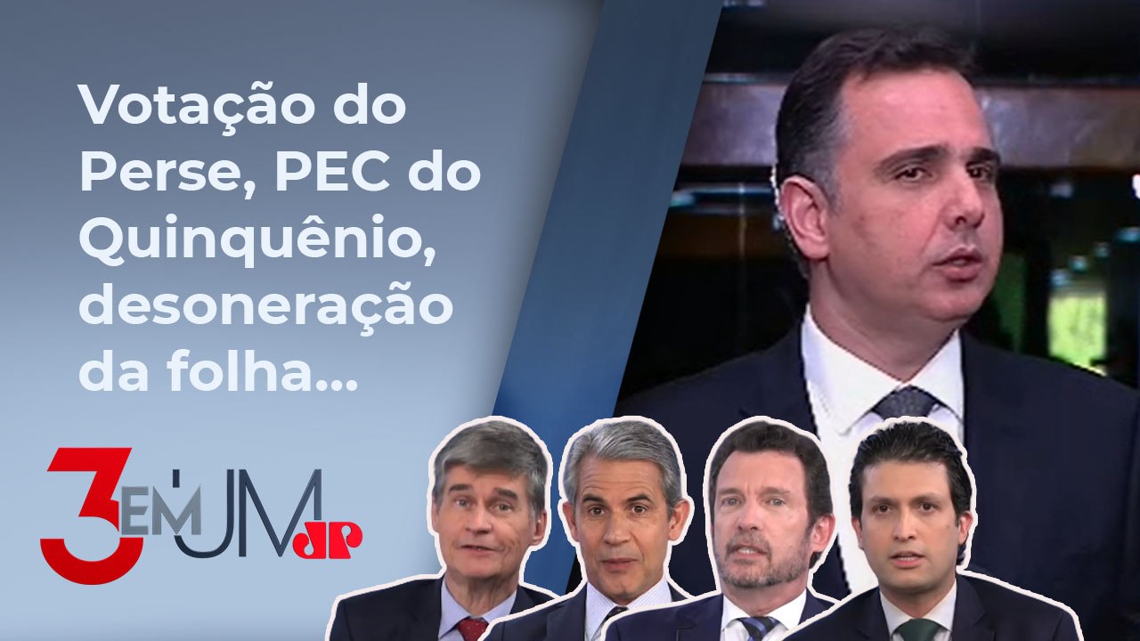 Comentaristas avaliam discurso de Pacheco sobre pautas pendentes no Senado