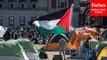 BREAKING: Columbia Protesters Must Clear Pro-Palestinian Encampment By Afternoon Or Face Suspension