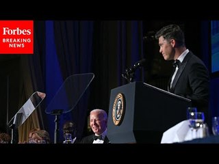 Colin Jost Jokes About Cocaine Found In White House, Biden Taking It At WHCD