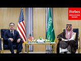 State Department Holds Press Briefing As Secretary Of State Blinken Visits Saudi Arabia