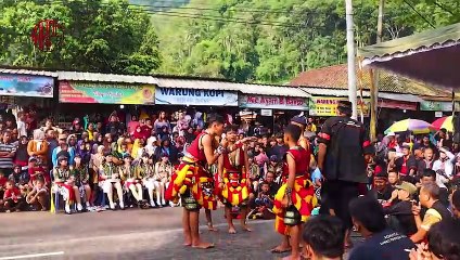 Bujang Ganong Lucu Halal Bihalal Dermaga Ngebel Ponorogo
