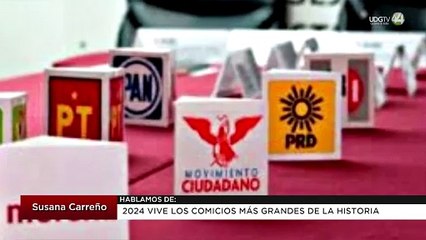 Vive los comicios más grande: Susana Carreño