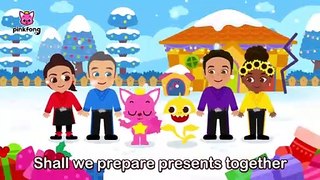 Christmas Presents with Baby Shark - The Wiggles Christmas Shark Doo Doo Pinkfong x-thewiggles