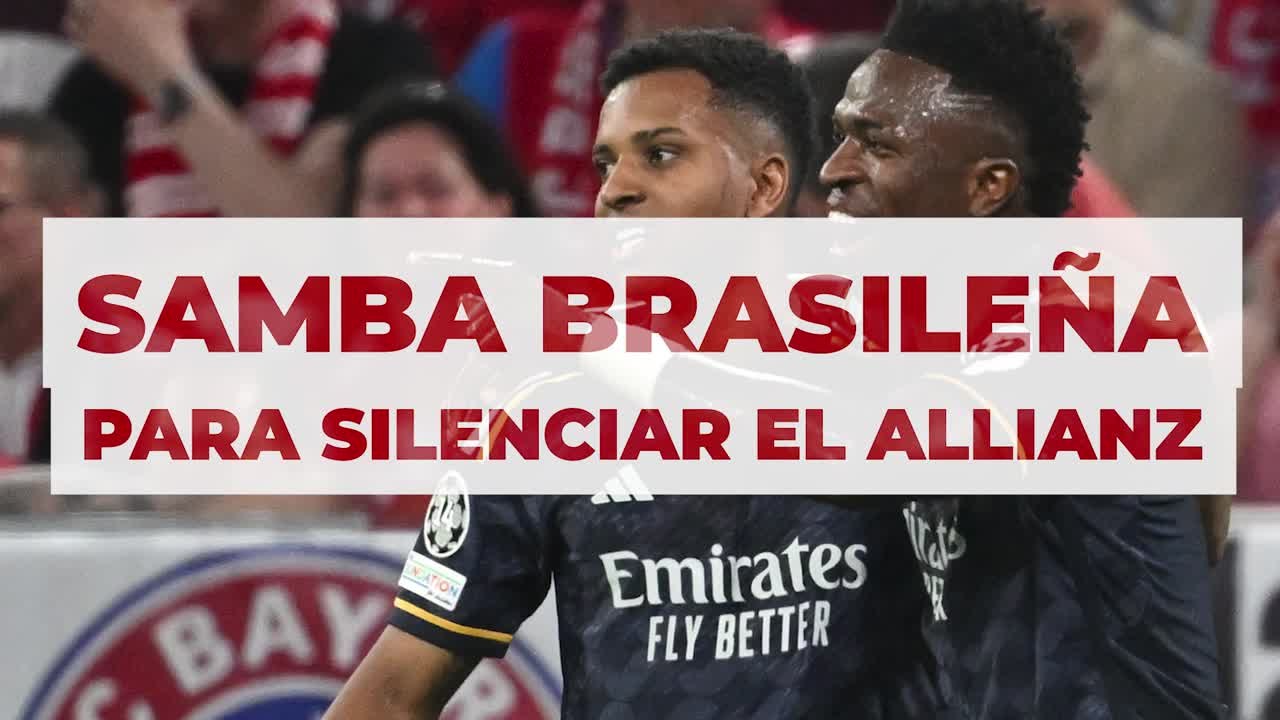 VINICIUS, RODRYGO y su JUGADÓN que acabó en el PENALTI que rescató al REAL MADRID ante el BAYERN