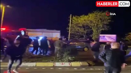 Ordu'da 2 otomobilin çarpıştığı kazada 1'i ağır 5 kişi yaralandı