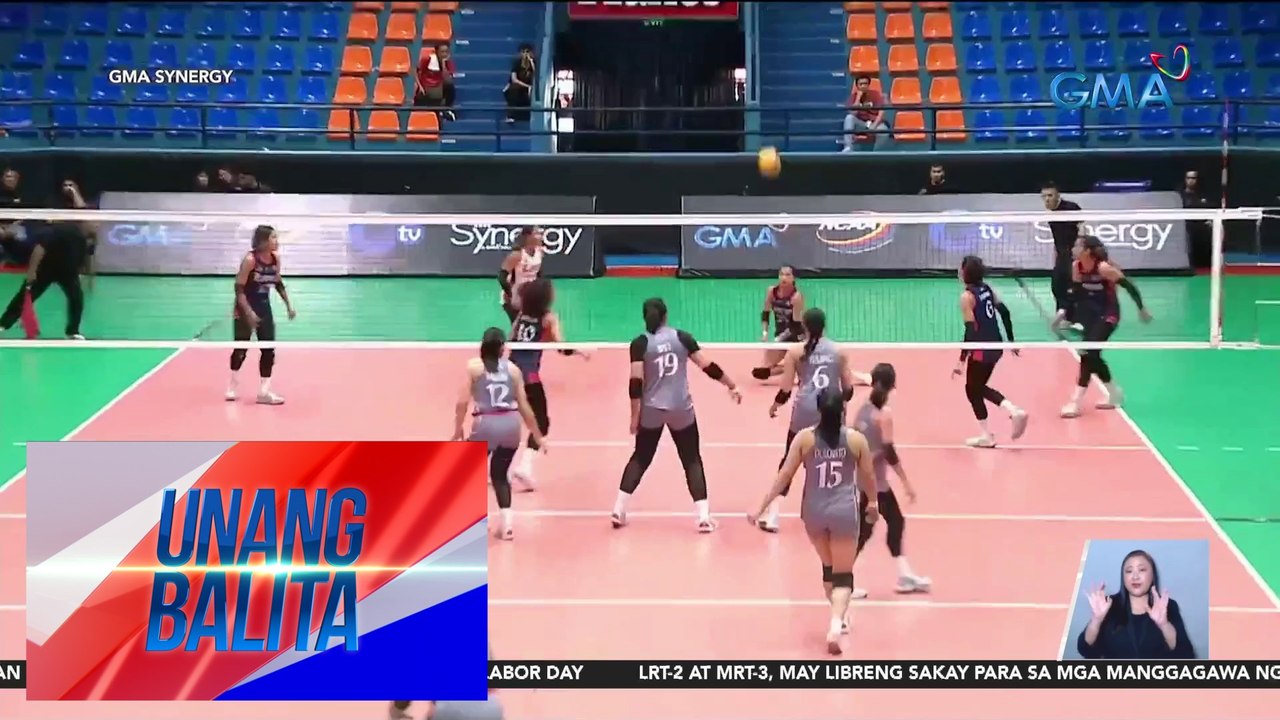 Letran Lady Knights, panalo laban sa LPU Lady Pirates, 3-1 | UB