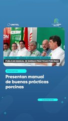 Presentan manual de buenas prácticas porcinas