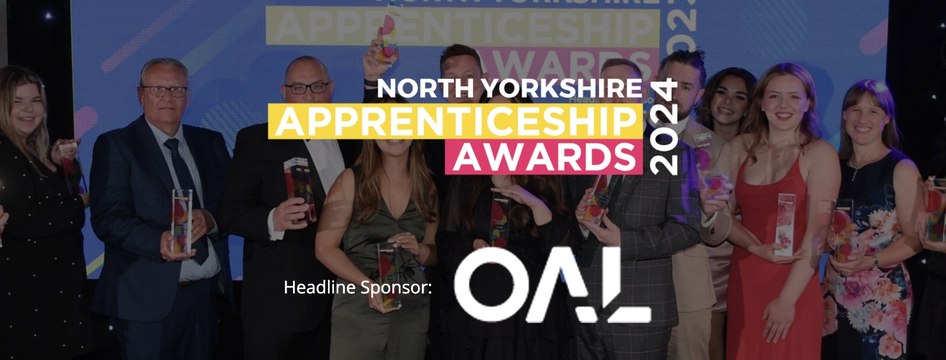 North Yorkshire Apprenticeship Awards 2024 sponsored by OAL
