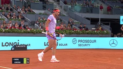 Madrid - Nadal fait ses adieux à la capitale espagnole en s'inclinant face à Lehecka