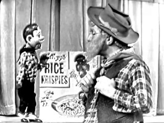 1953 Kellogg's Rice Krispies - Howdy Doody TV commercial