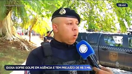 Idosa é vítima de golpe bancário; quadrilha foge, mas é presa pela GM