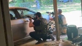 Terrifying video shows horror shoot-out that left four law enforcement officers dead