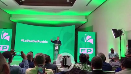 Leonel espera no haya que destruir carpas, sino que la Policía Militar impida su instalación