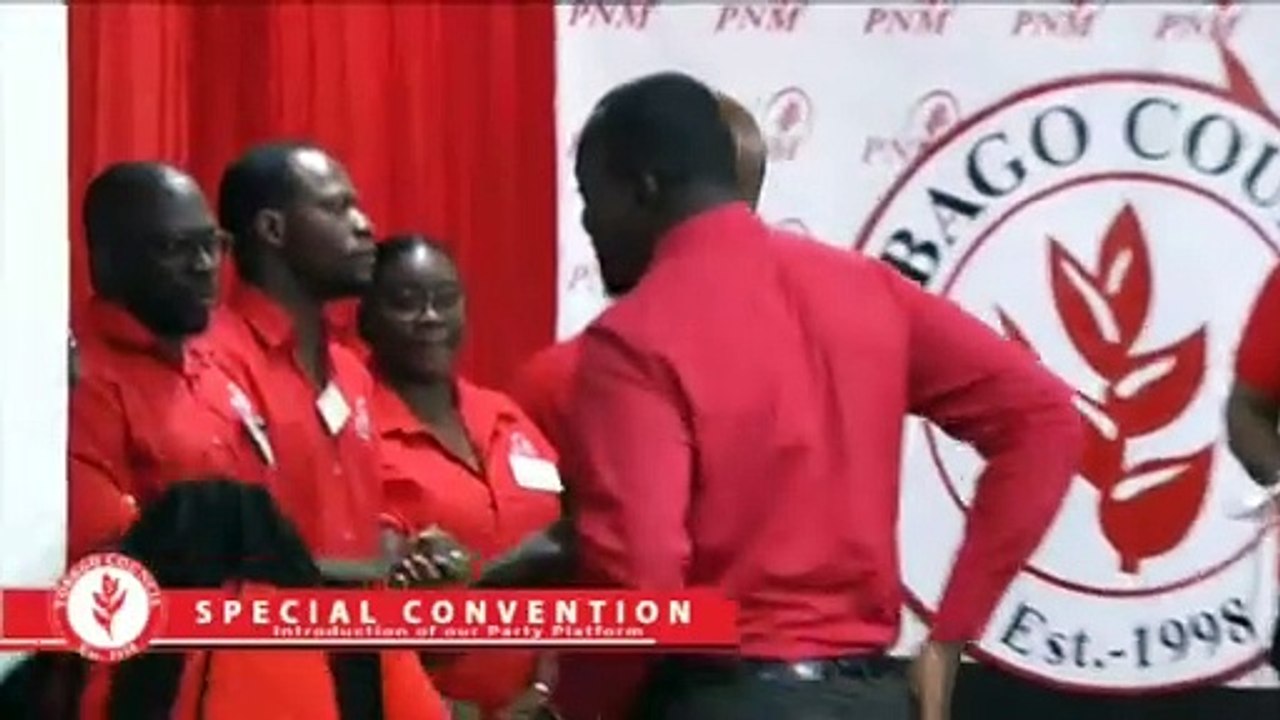 PRIME MINISTER IN TOBAGO