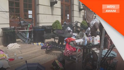 Universiti Columbia ancam buang pelajar rampas bilik kuliah