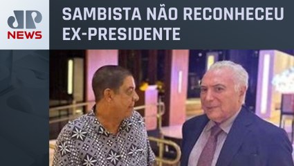 Zeca Pagodinho tem encontro inusitado com Temer: “Te conheço de algum lugar?”