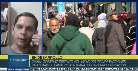 Jorge Almada: Una unificación de Rafat y Hámas es vital para luchar contra la ocupación israelí