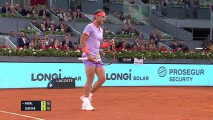 Nadal bids Madrid farewell after defeat to Lehecka