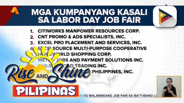 Malaking job fair, ilulunsad sa Marikina City ngayong araw