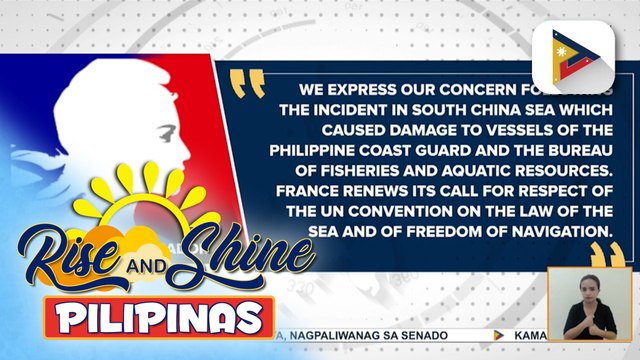 Ilang bansa, naghayag ng pagkabahala kasunod ng panibagong insidente ng water cannoning sa Bajo De Masinloc