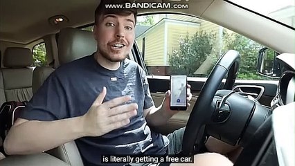 mrbeast random person কে গাড়ি দিল