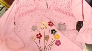 Beautiful and Stunning baby girls ready made functional dresses