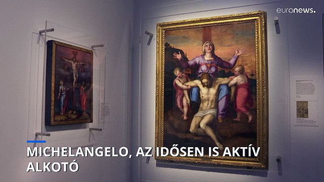 Michelangelo utolsó életszakaszát mutatja be egy londoni kiállítás