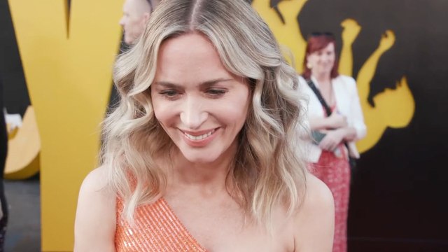 Emily Blunt Calls Stunt People the Unsung Heroes of the Entertainment Industry at 'The Fall Guy' Premiere | THR Video
