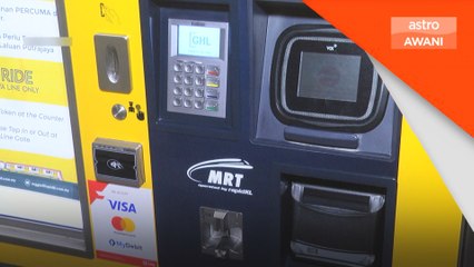 Boleh guna kad debit & kredit di semua kaunter khidmat pelanggan - Rapid Rail