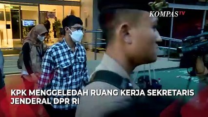 KPK Geledah Kantor Setjen DPR, Bawa Koper Hitam dan Merah