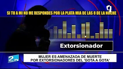 Amenazan con matar a su familia por retrasarse al pago de un préstamo de 3 mil soles