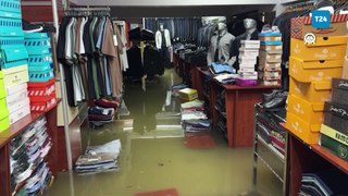 Başkentte şiddetli yağış: Binlerce su baskını ihbarı yapıldı