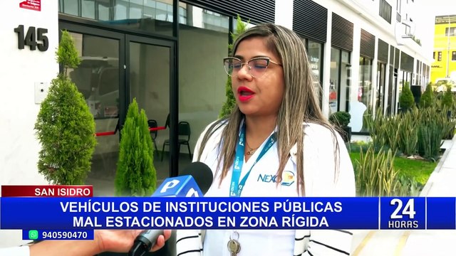 San Isidro: conductores estacionan sus vehículos en zonas rígidas perjudicando a los vecinos