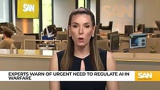 Experts warn world is running out of time to regulate AI in warfare_144p