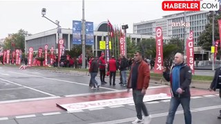 1 Mayıs İşçi Bayramı için Taksim yasağına rağmen sendikalar toplandı