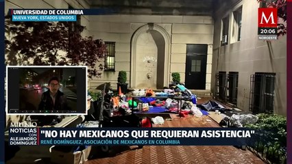 Desalojo de manifestantes pro Palestina, perspectiva de René Domínguez Castro