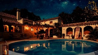 Dance of fireflies in the night | Luxury country home