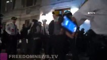 Polis üniversiteyi bastı, ortalık savaş alanına döndü