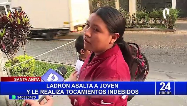 Santa Anita: delincuentes usan camisas y lentes para robar a transeúntes